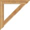 Ekena Millwork Traditional Traditional Rough Sawn Bracket, Western Red Cedar, 6"W x 48"D x 48"H BKT06X48X48TRA01RWR - alternate 3